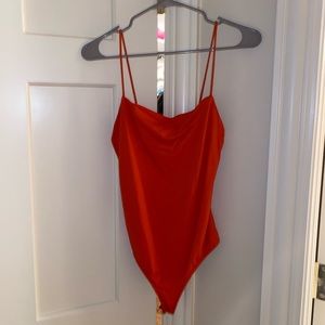 Zara Red Bodysuit